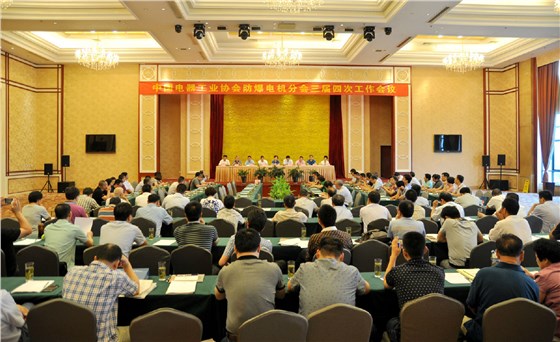 2015年中国电器工业协会防爆电机分会三届四次会议在泾召开 2015年中国电器工业协会防爆电机分会三届四次会议在泾召开