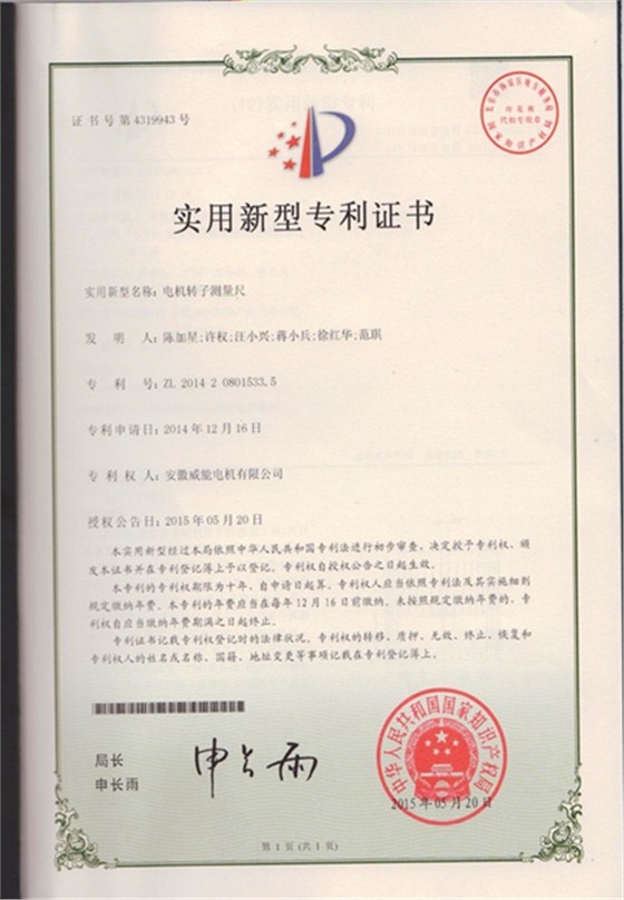 开云手机官方网站,开云中国
专利：电机转子测量尺