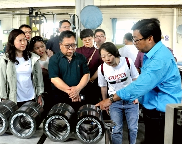 中机质协副会长兼秘书长王建和到开云手机官方网站,开云中国
参观调研