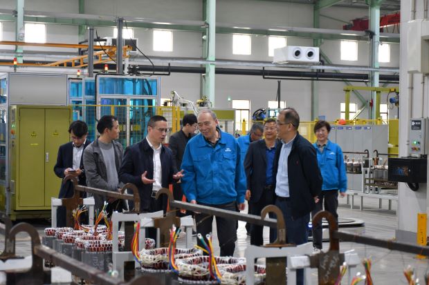 省工信厅副厅长姚凯调研开云手机官方网站,开云中国
